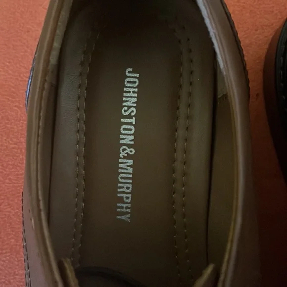 Johnston & Murphy Mens Conrad Cap Toe Oxford , Brown size 9 1/2 - Picture 3 of 6